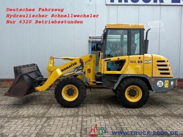 Hjullastare Komatsu Komatsu WA 65-3 Nur 6.320 BH + Schaufel 0,7 m³