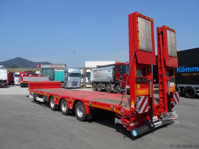 مقطورة نصفية مسطحة Kässbohrer K.SLS 3 / 0N - 18 / 30
