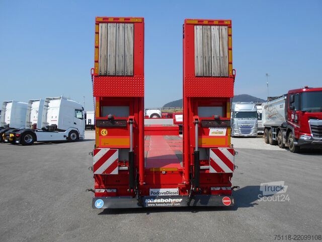 مقطورة نصفية مسطحة Kässbohrer K.SLS 3 / 0N - 18 / 30