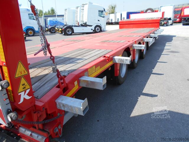 مقطورة نصفية مسطحة Kässbohrer K.SLS 3 / 0N - 18 / 30