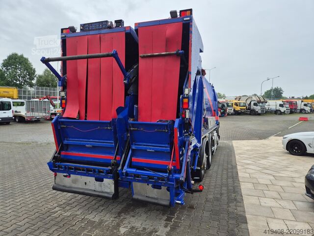 Машина для збору сміття Scania P340 LB 6X2*4 / JOAB ANACONDA TWIN