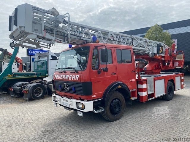 Hebebühne Mercedes-Benz 1428 F (ONLY 35000 KM ORIGINAL)