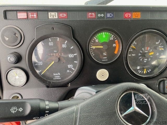 Piattaforma di sollevamento Mercedes-Benz 1428 F (ONLY 35000 KM ORIGINAL)