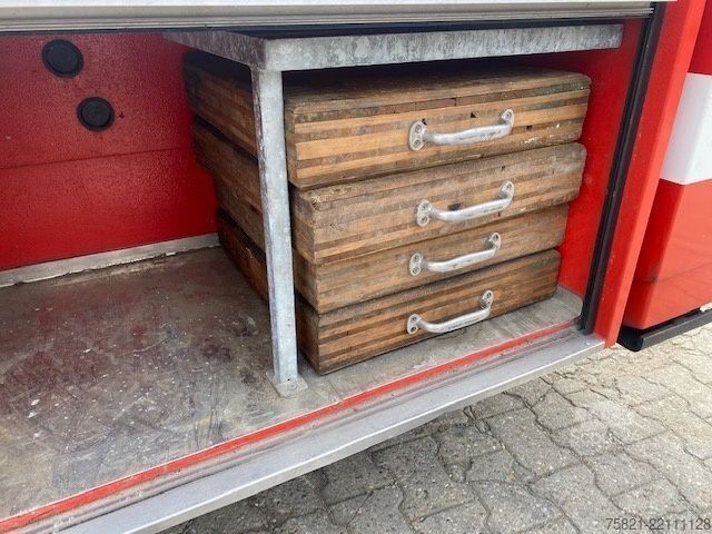 Piattaforma di sollevamento Mercedes-Benz 1428 F (ONLY 35000 KM ORIGINAL)