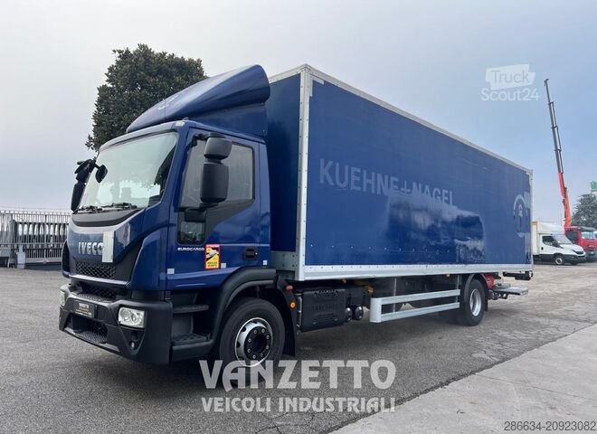 IVECO 160E25 KAMION SA FURGONOM I HIDRAULIČNOM PLATFORMOM Iveco EUROCARGO 160E25