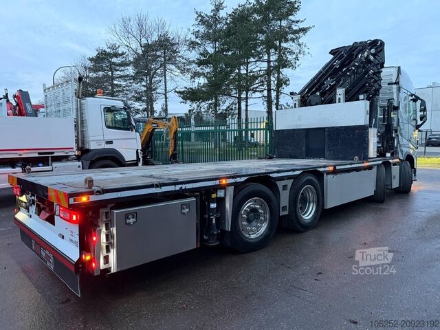 Φορτηγό γερανού Volvo FH 500 8x2 UNIT WAGEN + CRANE HIAB X-HIPRO 638 ...