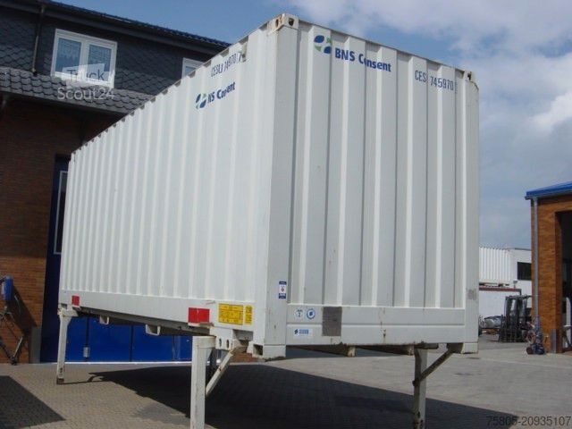 Anhänger-Wechselpritsche KRONE Wechselbrücken/Wechselkoffer 80xStück Vorhanden