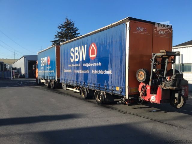 LKW mit Pritsche & Plane MAN TGA 24.440 Volumenzug