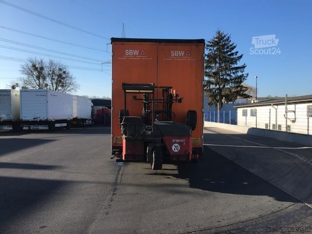 LKW mit Pritsche & Plane MAN TGA 24.440 Volumenzug