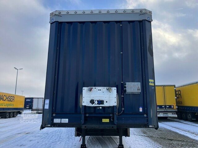 Brandalı açık yarı römork Krone Profi Liner SDP 27 eLB4-CS