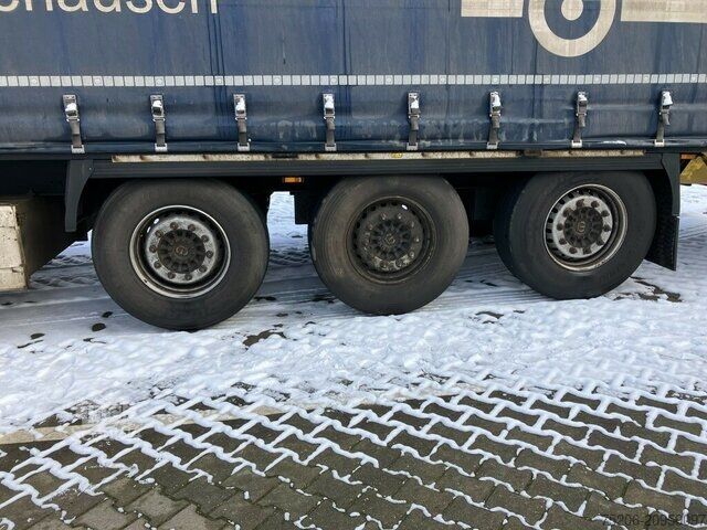 Brandalı açık yarı römork Krone Profi Liner SDP 27 eLB4-CS