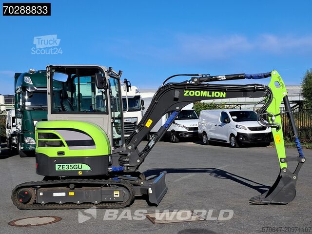 Mini ekskavatör Zoomlion ZE35 GU GARANTIE- KLIMAANLAGE– CE-ZERTIFIZIERT