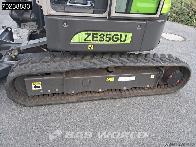 Mini ekskavatör Zoomlion ZE35 GU GARANTIE- KLIMAANLAGE– CE-ZERTIFIZIERT