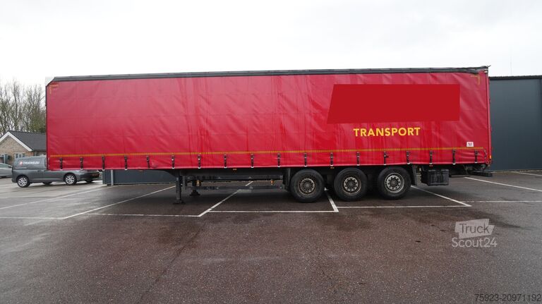 Kayar brandalar Schmitz Cargobull 3 AXLE CURTAINSIDE TRAILER LIFTING ROOF