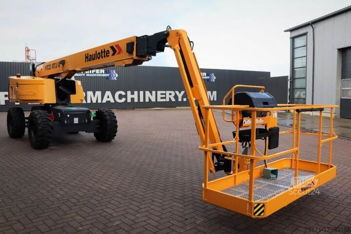 Telescopic platform Haulotte HT23RTJ O Valid Inspection, *Guarantee! Diesel, 4x