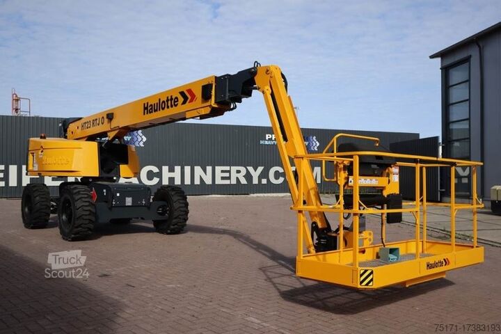 Telescopic platform Haulotte HT23RTJ O Valid Inspection, *Guarantee! Diesel, 4x