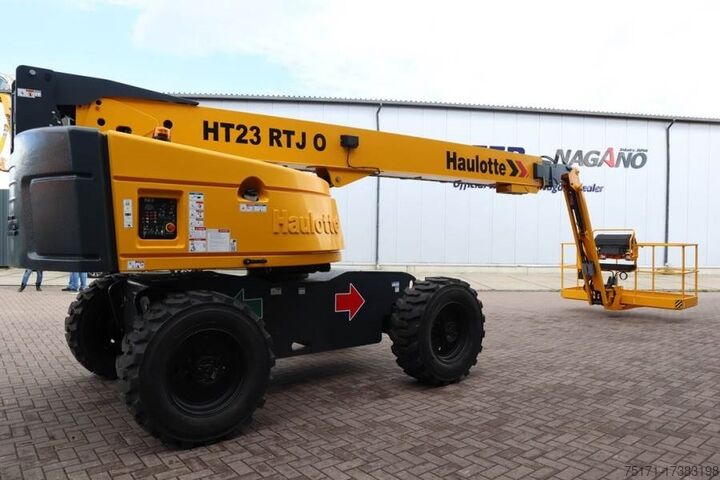 Telescopic platform Haulotte HT23RTJ O Valid Inspection, *Guarantee! Diesel, 4x