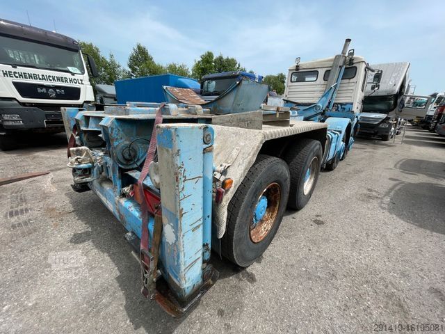 Caminhão para fins especiais MAN Steyr 32.403 Silent 8x4 Sülo Aufsteller Bj