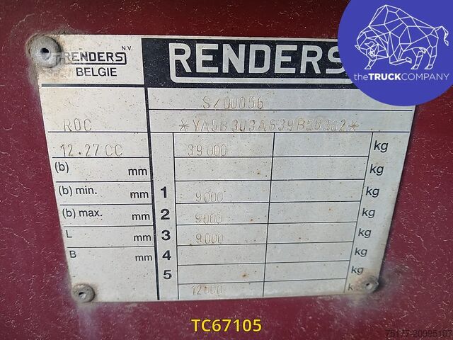 Transport de conteneurs Renders 