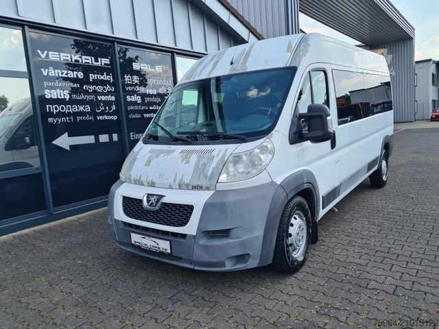 Fourgon surélevé PEUGEOT Boxer 3,0 - 9 Sitzer + Rampe - Mini Bus - 109tkm