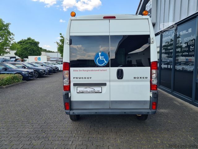 Fourgon surélevé PEUGEOT Boxer 3,0 - 9 Sitzer + Rampe - Mini Bus - 109tkm