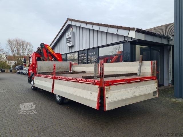 Бортовой грузовик MERCEDES-BENZ Atego 1527 - Pritsche + Palfinger Kran mit FB