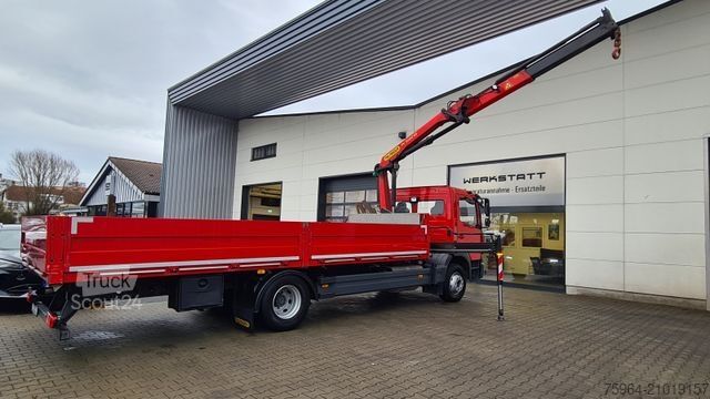 Бортовой грузовик MERCEDES-BENZ Atego 1527 - Pritsche + Palfinger Kran mit FB
