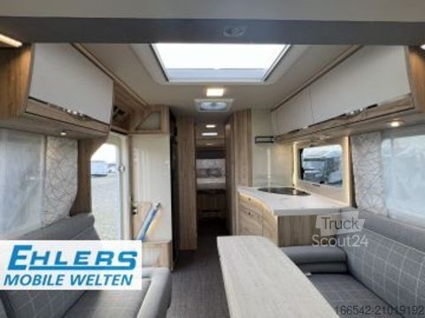 Integrerad husbil Eura Mobil Integra Line 720 QF 180PS/Autom/Markise/Klima/Backofen/Lithium