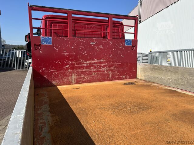 Camion-benne tricar Iveco EuroCargo ML140E28K 4x2 EuroCargo ML140E28K 4x2, Nüssli 3-S-Kipper, 2 x AHK