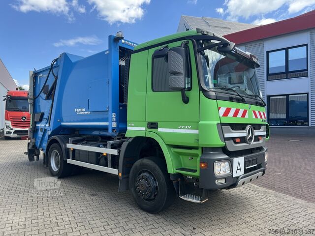 Camion à ordures Mercedes-Benz Actros 2032 LA 4x4 Actros 2032 LA 4x4, Faun Variopress 310 ca. 10m³, Zöller Schüttung