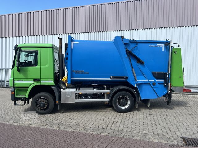 Camion à ordures Mercedes-Benz Actros 2032 LA 4x4 Actros 2032 LA 4x4, Faun Variopress 310 ca. 10m³, Zöller Schüttung