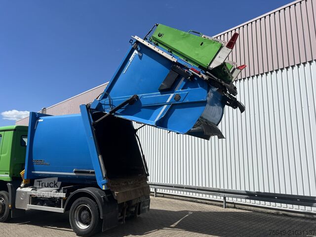 Camion à ordures Mercedes-Benz Actros 2032 LA 4x4 Actros 2032 LA 4x4, Faun Variopress 310 ca. 10m³, Zöller Schüttung
