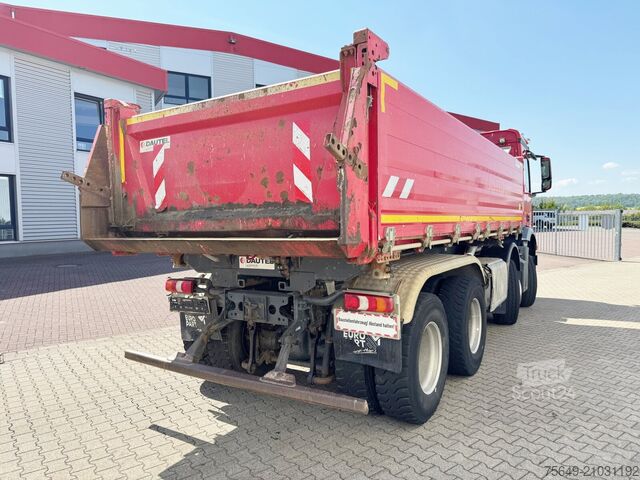 Camion-benne tricar Mercedes-Benz Arocs 3243 K 8x4/4 Arocs 3243 K 8x4/4, Alu-Bordwände