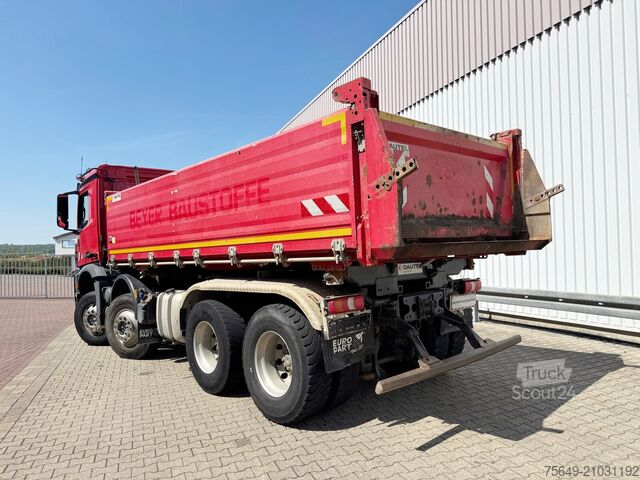 Camion-benne tricar Mercedes-Benz Arocs 3243 K 8x4/4 Arocs 3243 K 8x4/4, Alu-Bordwände