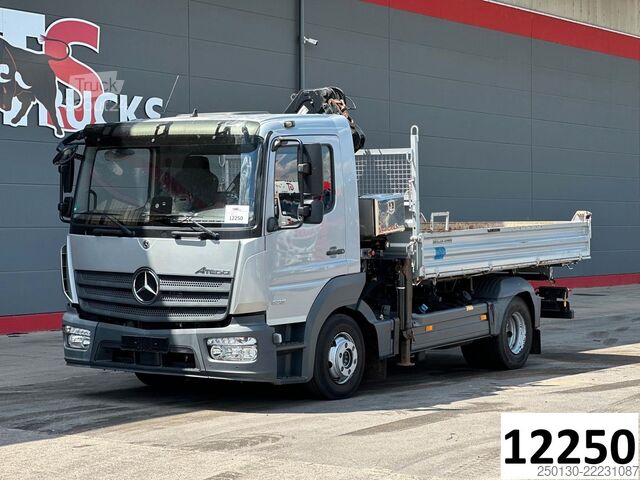 Трьохсторонній самоскид MERCEDES-BENZ Atego 923 4x2BB MEILLER DSK & ATLAS 66.3E LK