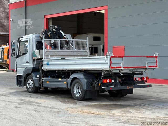 Трьохсторонній самоскид MERCEDES-BENZ Atego 923 4x2BB MEILLER DSK & ATLAS 66.3E LK