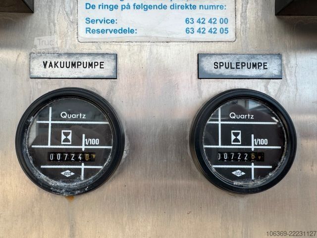 Вакуумная автоцистерна MERCEDES-BENZ Atego 1624 4x2 DSU kombiline 5400 L