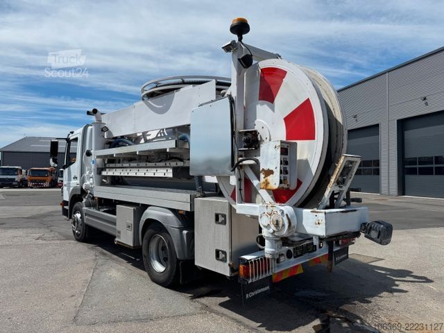Вакуумная автоцистерна MERCEDES-BENZ Atego 1624 4x2 DSU kombiline 5400 L