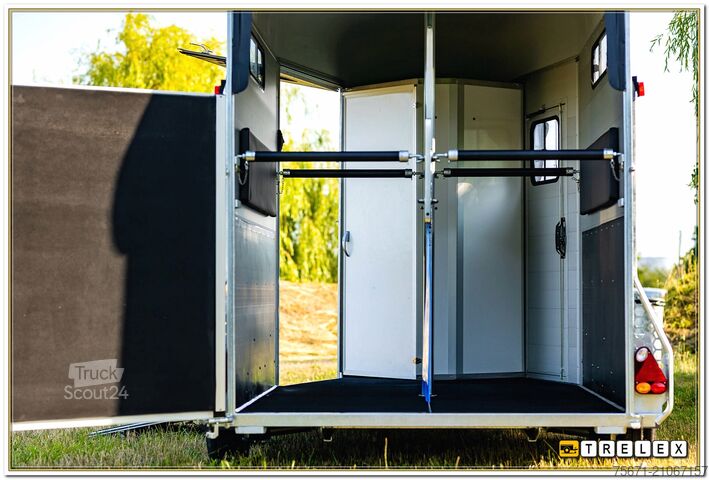 Arklių pervežimo priekaba Cheval Liberté Touring XL Frontausstieg / Sattelkammer