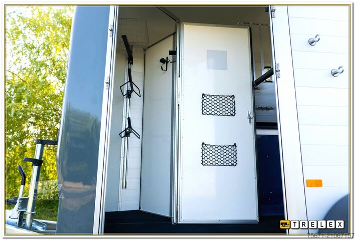 Arklių pervežimo priekaba Cheval Liberté Touring XL Frontausstieg / Sattelkammer