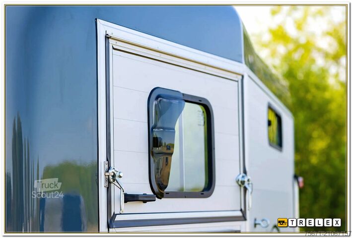 Arklių pervežimo priekaba Cheval Liberté Touring XL Frontausstieg / Sattelkammer