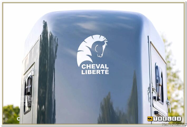 Arklių pervežimo priekaba Cheval Liberté Touring XL Frontausstieg / Sattelkammer