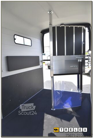 Arklių pervežimo priekaba Cheval Liberté Touring XL Frontausstieg / Sattelkammer