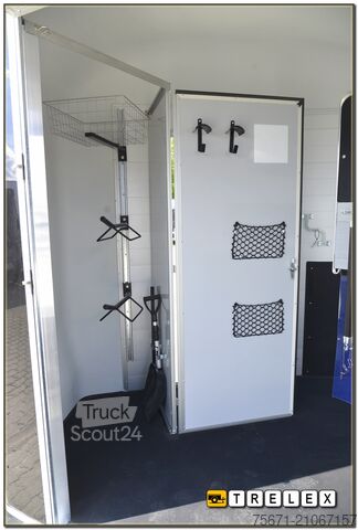 Arklių pervežimo priekaba Cheval Liberté Touring XL Frontausstieg / Sattelkammer