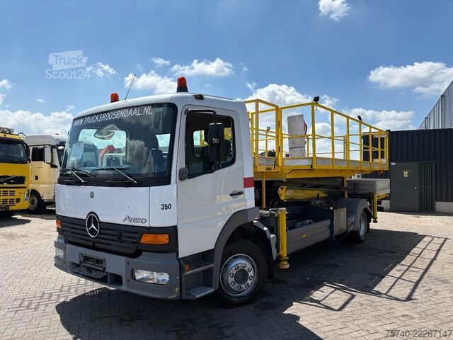 Zdvíhacia plošina Mercedes-Benz Atego 1318 + 10 METER HEIGHT + tunnel/mine edit...