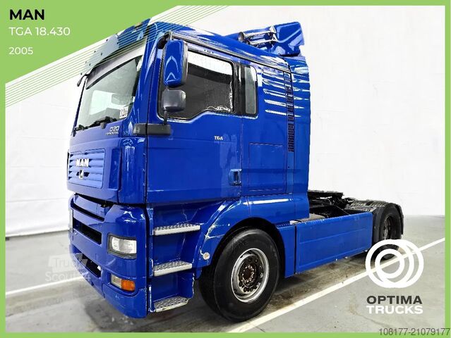 Standaard-SZM MAN TGA 18.430 MANUEL / RETARDER / AIRCO