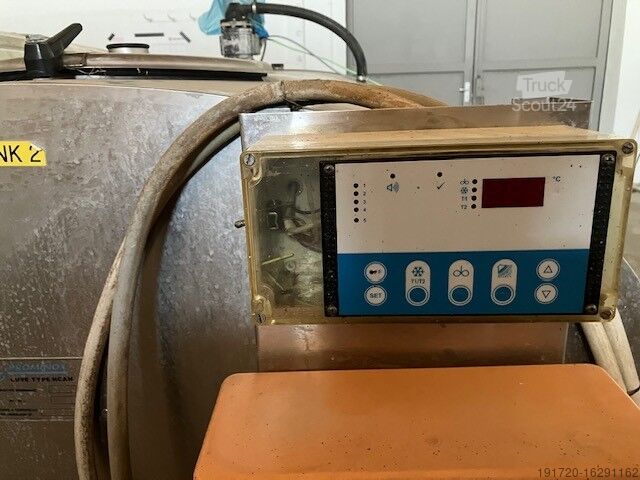 Stabils/ventilācijas sistēma  3000L Kühltank