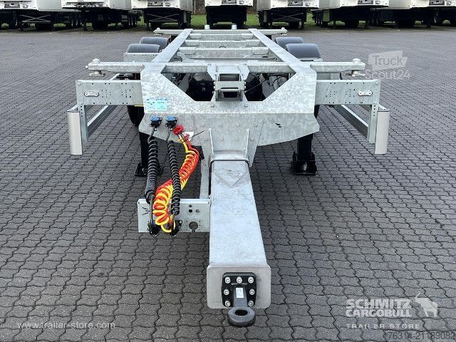 Swap chassis trailer GT Trailers Zentralachsanhänger Wechselfahrgestell Standard