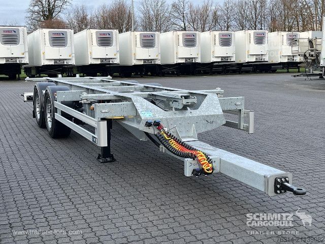 Swap chassis trailer GT Trailers Zentralachsanhänger Wechselfahrgestell Standard