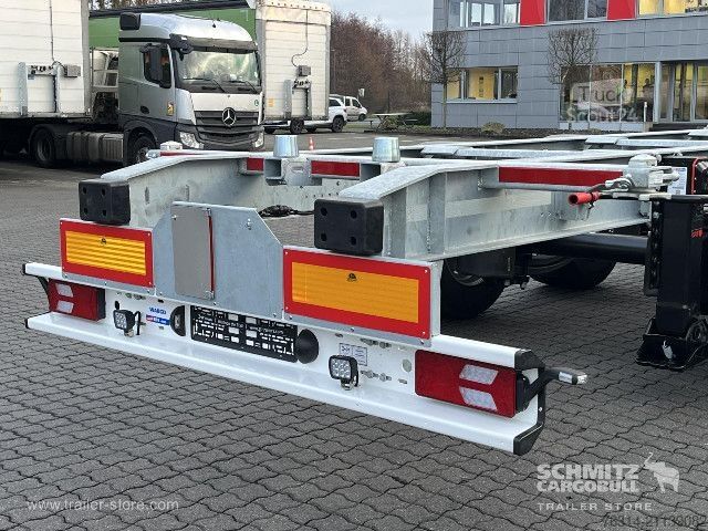 Swap chassis trailer GT Trailers Zentralachsanhänger Wechselfahrgestell Standard